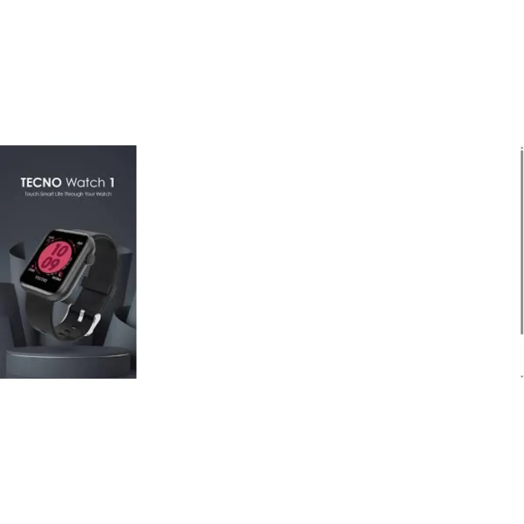 Watch Tecno WN01 – Montre Connectée, Suivi d’Activité