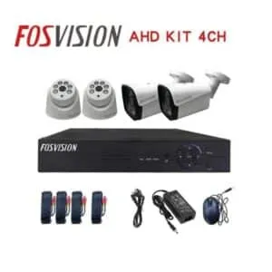 Kit Vidéo Surveillance FOSVISION AHD KIT 4CH