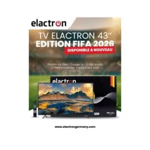 Téléviseur Elactron 43″ smart Google Tv 43M10F