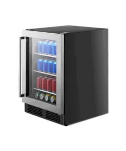 Réfrigérateur bar-vitrine -hisense- RJ-12D4NX Vitré – 94L