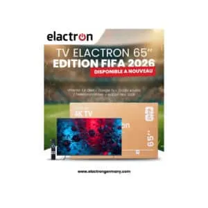 Téléviseur Elactron 65″ smart Google Tv 65M10F