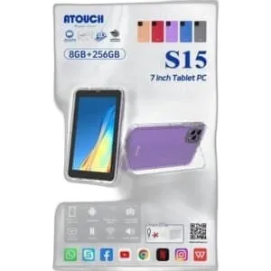 Tablette Atouch S15 256gb ram 8