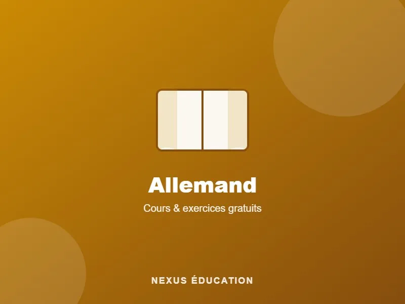 Allemand/Grammaire/Phrase