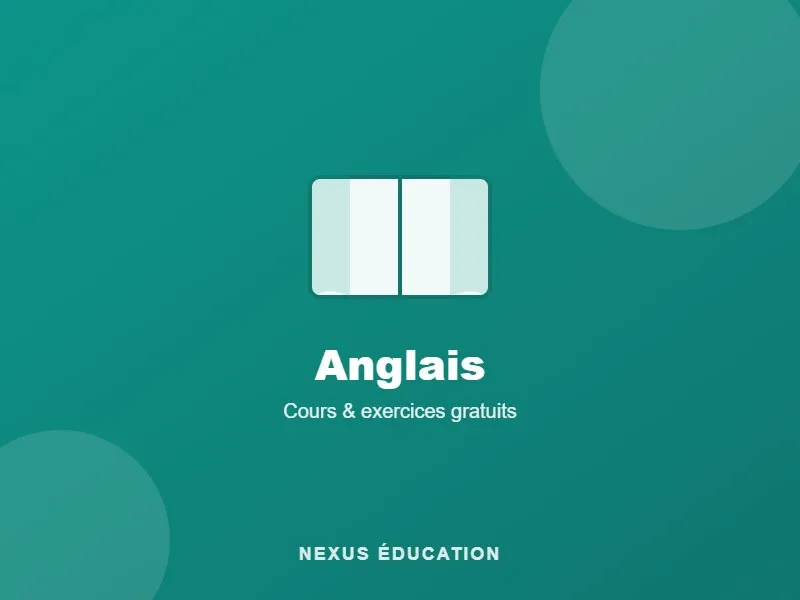 Anglais en cinquième
