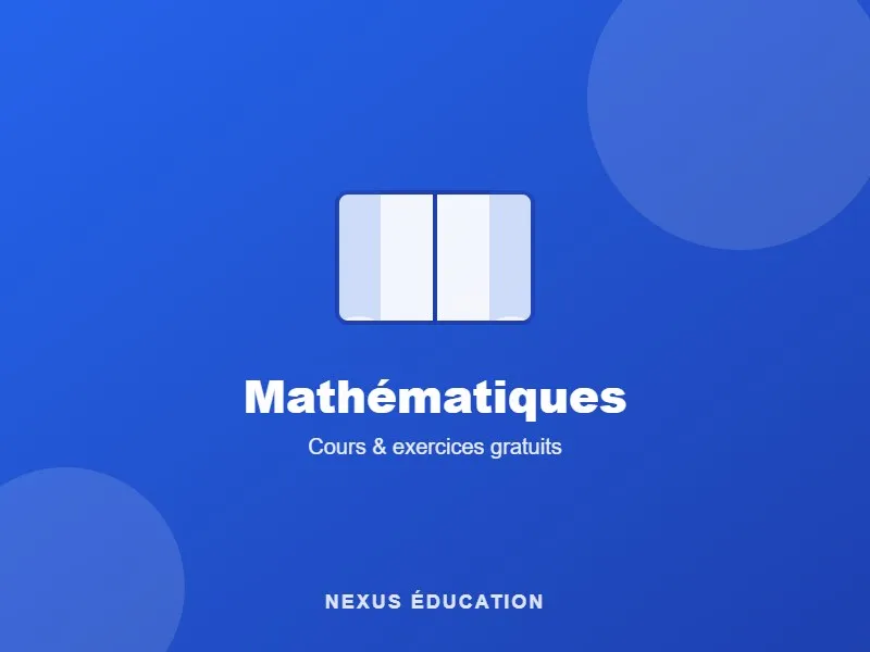 Mathématiques en troisième